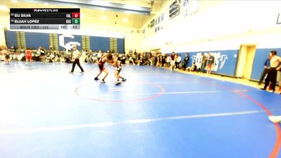 113 lbs Cons. Round 2 - Eli Silva, Norte Vista vs Elijah Lopez, Bonita High School