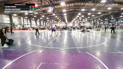 182 lbs Round Of 32 - Caleb Cross, GA vs Delton Kaufmann, AZ