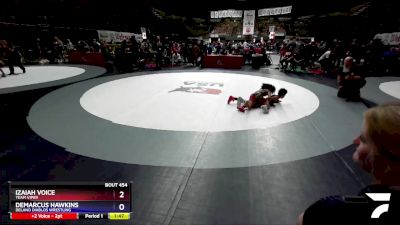 71 lbs Semifinal - Izaiah Voice, Team Viper vs Demarcus Hawkins, Delano Diablos Wrestling