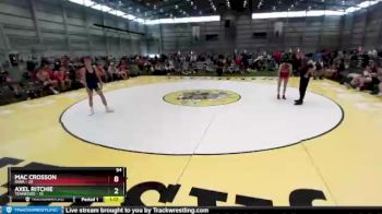 94 lbs Quarters & 1st Wb (16 Team) - Mac Crosson, Iowa vs Axel Ritchie, Tennessee