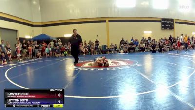 53 lbs Round 1 - Sawyer Reed, Midwest Xtreme Wrestling vs Leyton Boyd, Contenders Wrestling Academy
