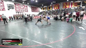 157 lbs Champ. Round 1 - David Sakaoghli, Alta Loma vs Morgan Khun, South Torrance