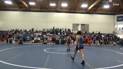 124 lbs Cons. Round 2 - Estrella Contreras, Unattached vs Malia Welch, Southern Oregon University