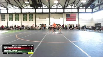 135-139 lbs Cons. Round 2 - Brennan O`Donnell, TWA vs Brayden Meyer, Normal Community West High Sch