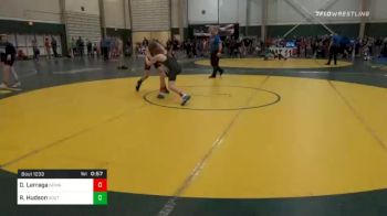 119 lbs Consolation - Dominick Larraga, Nebraska Wrestling Academy vs Robert Hudson, Southern Valley