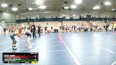 130 lbs Cons. Round 4 - Hunter Douglas, The Fort Hammers vs Seth Aubin, Hobart Wrestling Club