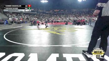B5A-132 lbs Quarterfinal - Stetson Tucker, Shawnee vs Conner Chancellor, Bishop Kelley