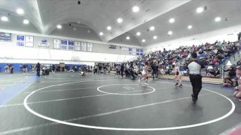 130 lbs Cons. Round 5 - Jadeyn Montgomery, Rancho Cucamonga vs Presli Morris, San Clemente
