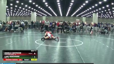 149 lbs Finals (8 Team) - Angelo Centrone, Cortland State vs Luke DiGiovanni, NYU