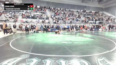 U20 Women - 68 lbs Champ. Round 2 - Corin Lowe, OK vs Madeline Haynes, MO