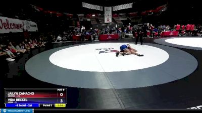 164 lbs Placement (12 Team) - Jailyn Camacho, SDIKWA vs Vida Beckel, LAWA