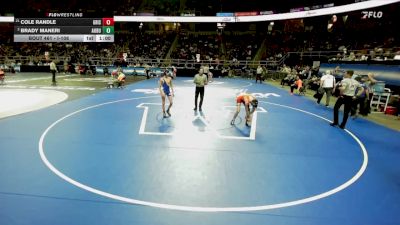 I-108 lbs Cons. Round 2 - Brady Maneri, Auburn vs Cole Randle, Grand Island