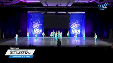 Star Steppers Dance - Mini Large Pom [2025 Mini - Pom - Large Day 2] 2025 NDA All-Star National Championship