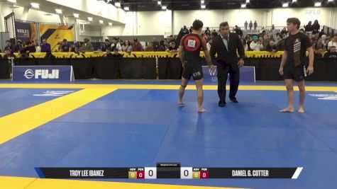 Daniel G. Cotter vs Troy Lee Ibanez 2025 World IBJJF Jiu-Jitsu No-Gi Championship
