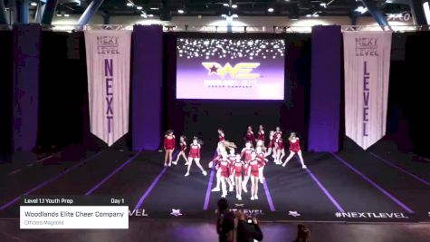 Woodlands Elite Cheer Company - Officers Magnolia [2023 Level 1.1 Youth Prep Day 1] 2023 Next Level Nationals-Houston