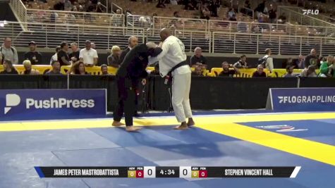 Stephen Vincent Hall vs James Peter Mastrobattista 2025 Pan Jiu Jitsu IBJJF Championship