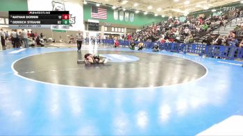 106 lbs Cons. Semi - Derrick Strahm, Holtville vs Nathan Dornin, Valley View