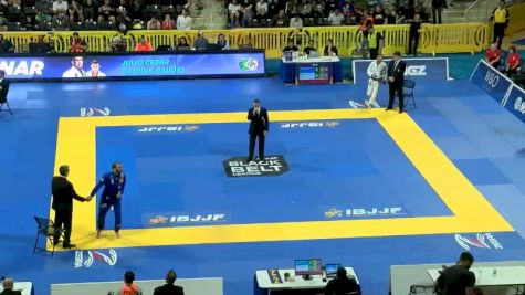 LEONARDO SAGGIORO vs MARCIO ANDRE 2019 World Jiu-Jitsu IBJJF Championship
