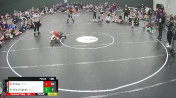 90 lbs Semis (4 Team) - Reed Winningham, Summerville vs Russell Finlay, Palmetto State Wrestling Academy