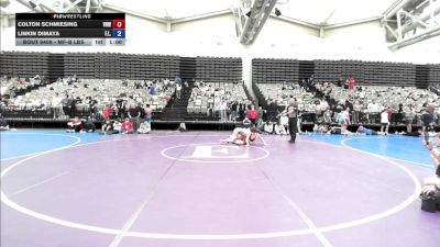 2nd Place - Colton Schmiesing, Vougar's Honors Wrestling vs Linkin Dimaya, F.L.O.W.