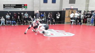 150 lbs Consolation - Michael Maraio, Saugus/Peabody vs Caydon Boyd, Plymouth South