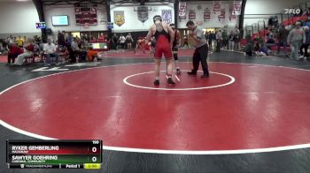 190 lbs Round 5 - Ryker Gemberling, Mackinaw vs Sawyer Goehring, Cardinal Community