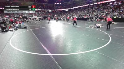 165 lbs Semis - Asher Turner, Spring Valley/Elmwood vs Liam Richards, Oostburg