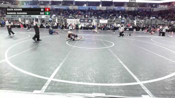 78 lbs Consi Of 16 #2 - Zach Adams, Big Dog Grappling Academy vs Samuel Sarabia, Rogersville WC