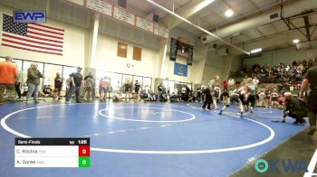 96 lbs Semifinal - Carter Ritchie, Parsons Wrestling Club vs Armond Goree, Raw Wrestling Club