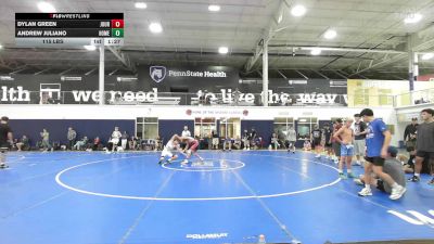 115 lbs Rr Rnd 4 - Dylan Green, Journeymen Wrestling Red - HSC vs Andrew Juliano, Homegrown Black - HSC