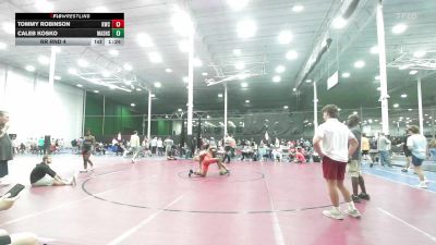 134 lbs Rr Rnd 4 - Tommy Robinson, Kraken Black - HSC vs Caleb Kosko, Mat Assassins Red - HSC