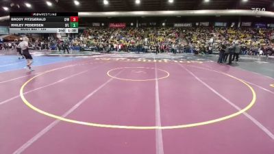 120 lbs Champ. Round 1 - Brody Fitzgerald, Central Florida Wrestling vs Rhiley Pedersen, Sioux Falls Lincoln