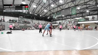 169-179 lbs Cons. Round 2 - Landon Busch, Unattached vs Dominic Swetlik, Mollitium Wrestling Club