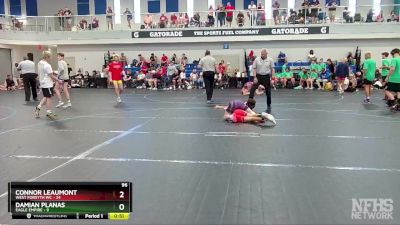 96 lbs Round 2 (6 Team) - Connor Leaumont, West Forsyth WC vs Damian Planas, Eagle Empire