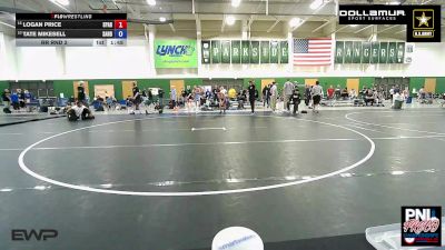 126 kg Rr Rnd 2 - Logan Price, Spartan RTC@LHP vs Tate Mikesell, Sanderson Wrestling Academy