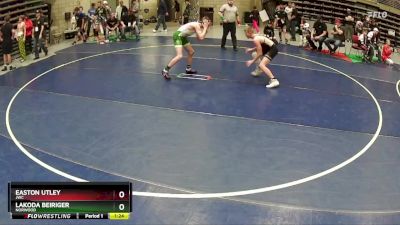 118 lbs Cons. Round 2 - Lakoda Beiriger, Norwood vs Easton Utley, JWC