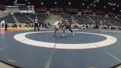 174 lbs Cons. Round 3 - Brock Weaver, Life vs Corbin Melvin, CumberlandKY
