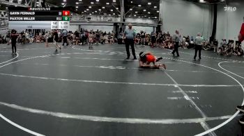 84 lbs Round 6 (8 Team) - Gavin Fernald, Smitty`s Barn vs Paxton Miller, Revival Legacy