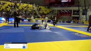 ISAIAS DOS SANTOS vs MATHEUS ARAUJO A 2018 World IBJJF Jiu-Jitsu Championship