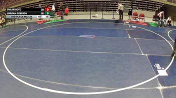 93 lbs 3rd Place Match - Dylan Soto, Champions Wrestling Club vs Jordan Robison, Sanderson Wrestling Academy