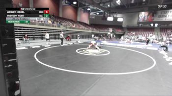157 lbs Cons. Round 2 - Treyson Hunt, Unattached vs Wesley Niegel, Colorado Northwestern Community College