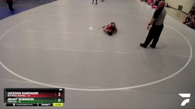 84 lbs Semis (4 Team) - Grant Robinson, TMBWWG vs Jackson Radmaker, Red Rock Central