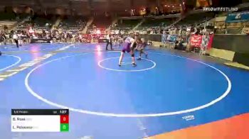 175 lbs 1/4 Finals - Dreshaun Ross, Sebolt Wrestling Academy vs Logan Palesano, Chickasha Wrestling