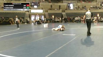 133 Championship Bracket Champ. Round 2 - Jack Hamak, St. Cloud Tech vs Gabe Robb, Owatonna