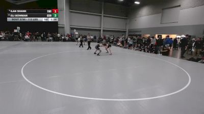 113 lbs Champ. Rd Of 16 - Eli Bowman, Georgia vs Ilan Shank, Team Idaho Wrestling Club