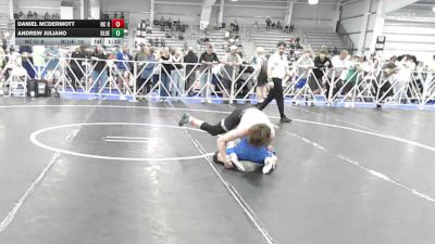 120 lbs Rr Rnd 2 - Daniel McDermott, NC United Select - HSB vs Andrew Juliano, BlueWave - HSB