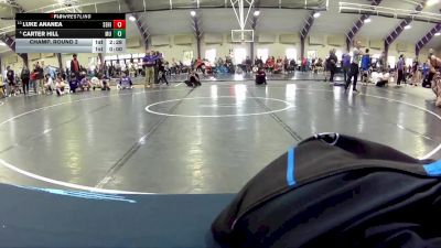 149 B Champ. Round 2 - Luke Ananea, Seton Hill vs Carter Hill, Mount Union