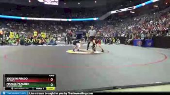 1st Place Match - Jocelyn Prado, JCC Girls vs Maycee Peacher, Bennington Girls