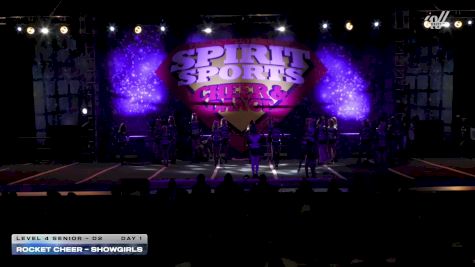 Rocket Cheer - Showgirls [2025 L4 Senior - D2 Day 1] 2025 Spirit Sports Worcester Nationals