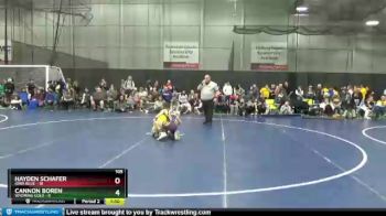125 lbs Round 5 (6 Team) - Braxton Crow, Wyoming Gold vs Brayden Crosser, Iowa Blue